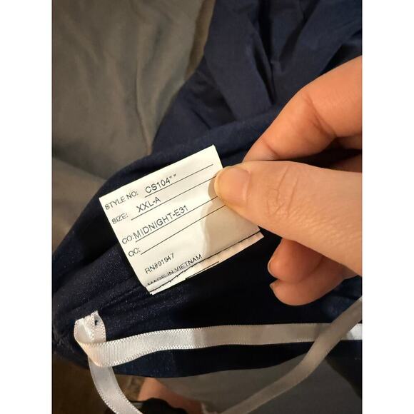 NWOT Cynthia & Sahar PORTIA CS104 Dessy Midnight Navy Blue ONE-SHOULDER Size XXL - Picture 8 of 13